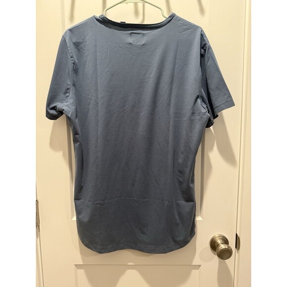 Mens CUTS Curve Hem PYCA PRO Short Sleeve Athletic T Shirt Large Atlantic Blue - Picture 5 of 5